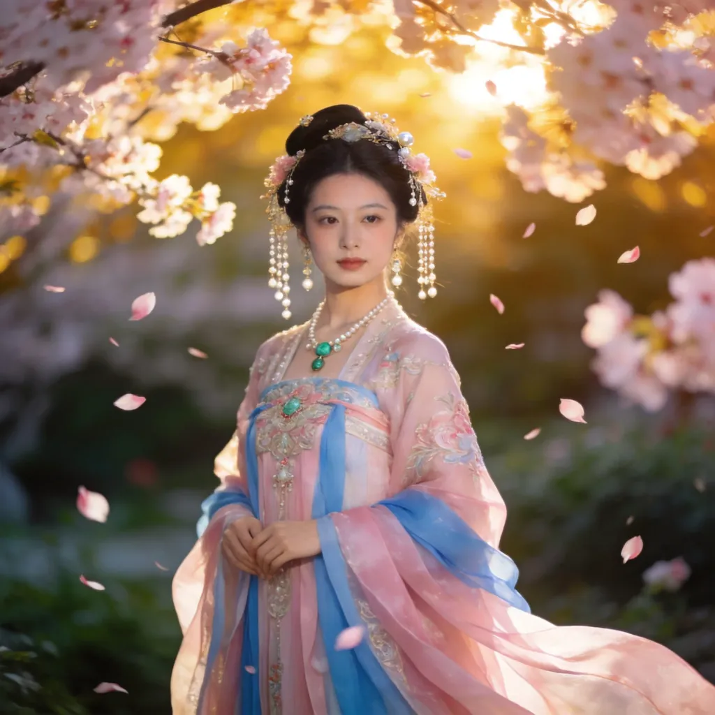 Traditional Hanfu before